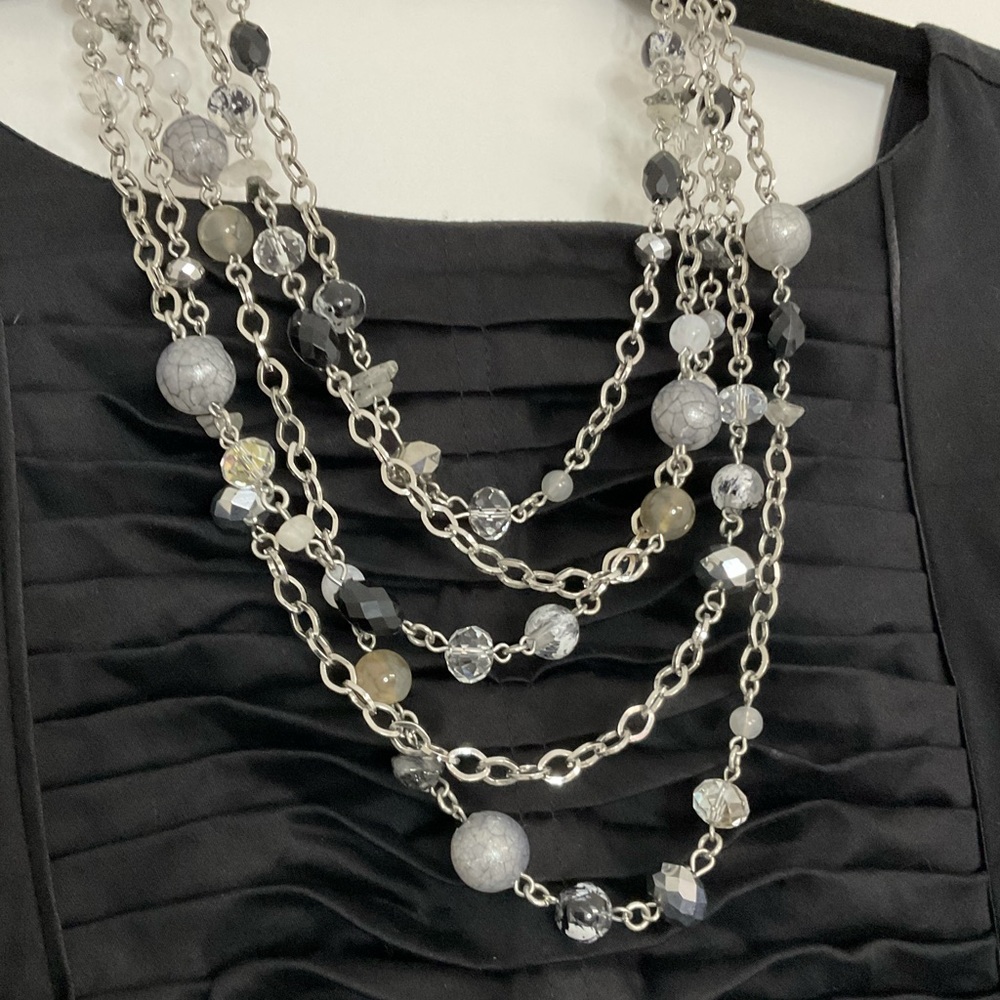 Cookie Lee Jewelry - Statement Necklace - Like New - 19.5”